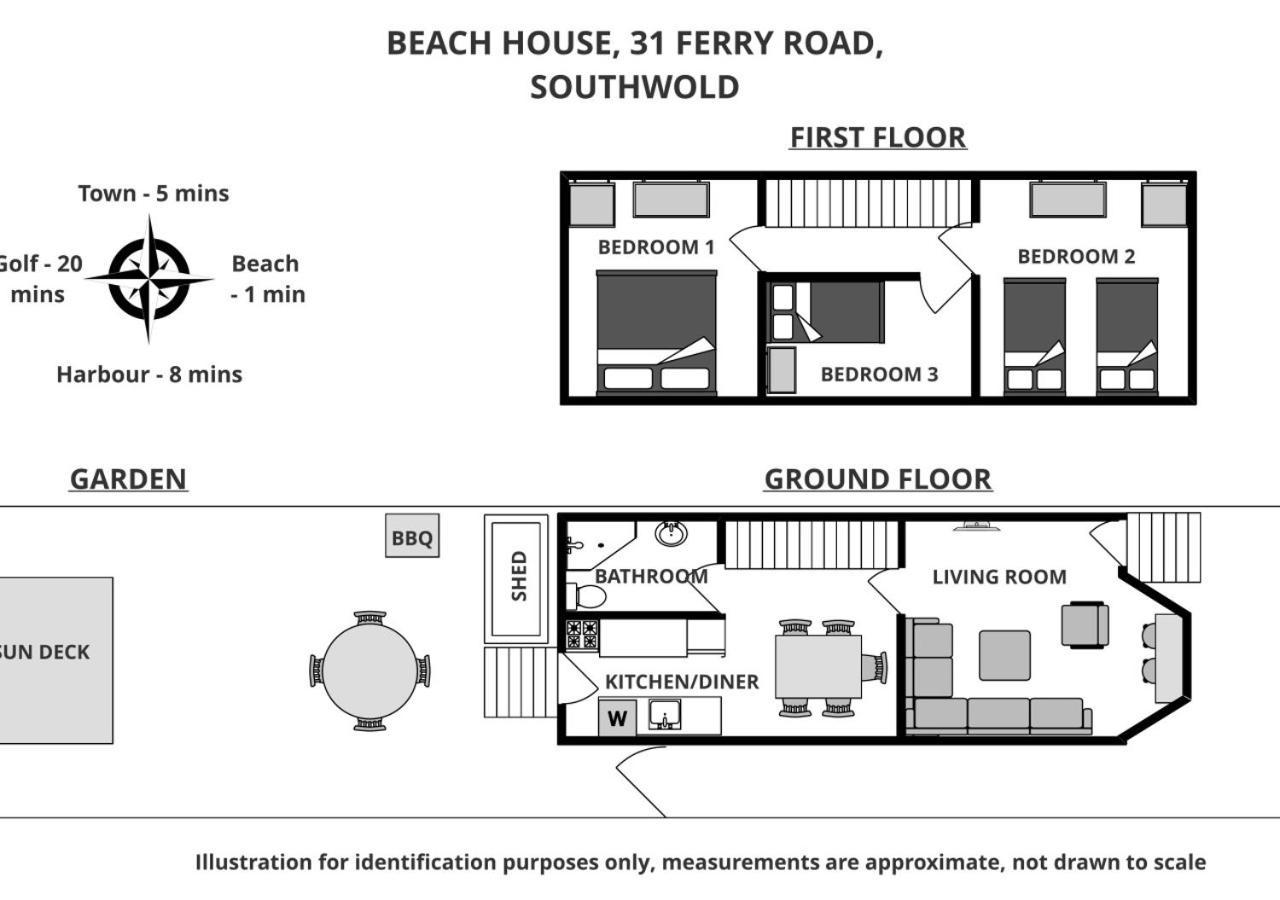 Beach House 绍斯沃尔德 外观 照片